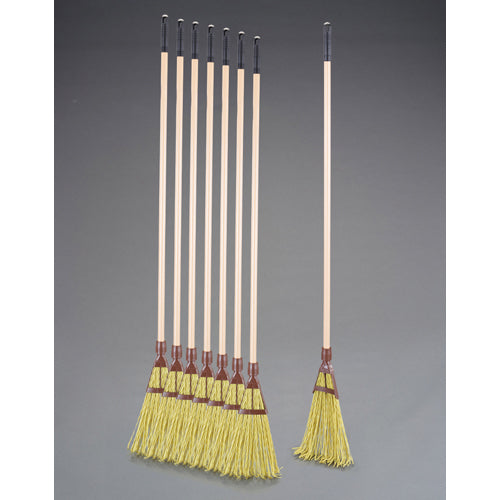 浅香工業 240x1470mm ほうき熊手(プラスチック製/8本) 153490