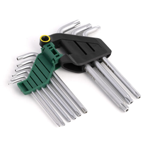 SATA T10-T50 9本組(Bore Torx)キーレンチ 09702