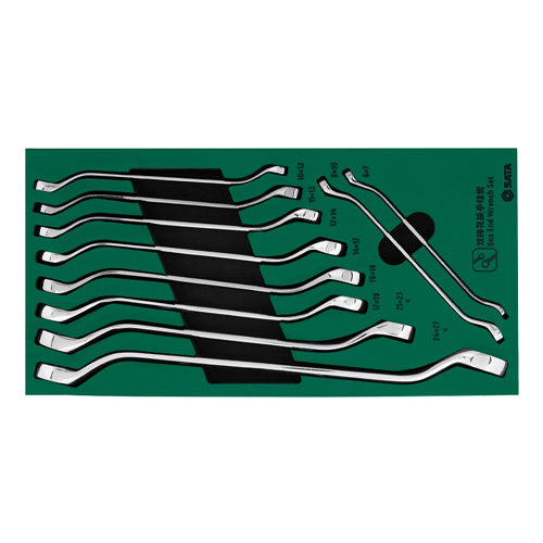 SATA 10本組 メガネレンチ(トレー入り) 09905