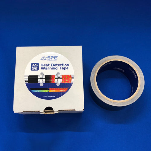 日油技研工業 -40~120℃/ 50mm x 5m 高温警告テープ AS-92/50