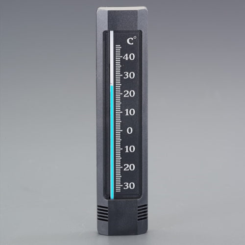 ESCO(エスコ) 210x47mm 温度計(黒) EA728G-59A