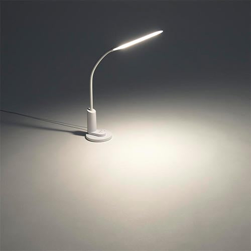 ヤザワコーポレーション DC5V(USB) デスクスタンドLED SDCCLC01WH