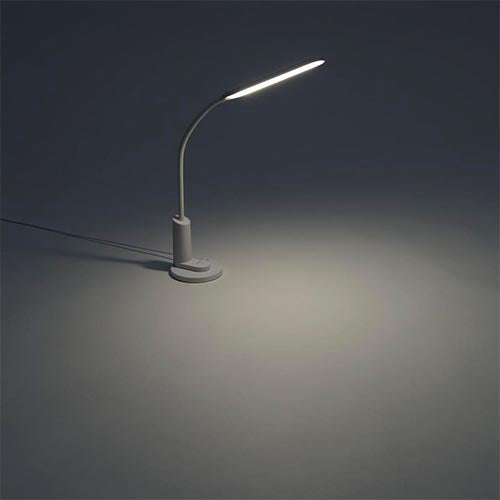 ヤザワコーポレーション DC5V(USB) デスクスタンドLED SDCCLC01WH