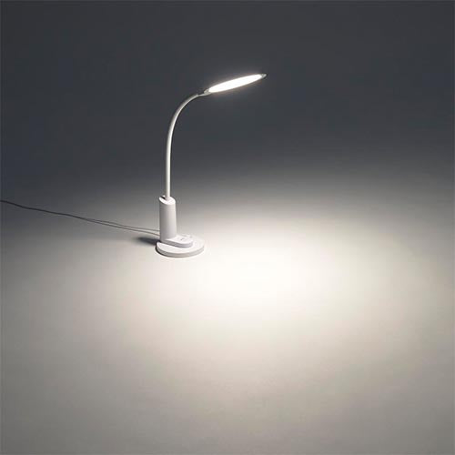 ヤザワコーポレーション DC5V(USB) デスクスタンドLED SDCCLC02WH