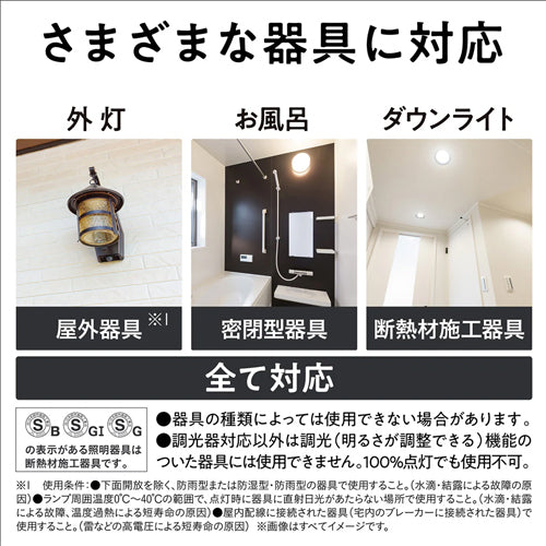 パナソニック(Panasonic) 60形相当/7.4W/E26 電球/LED(温白色) LDA7WWDGSZ6F