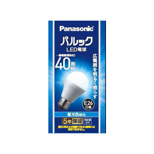 パナソニック(Panasonic) 40形相当/4.2W/E26 電球/LED(昼光色) LDA4DGK4