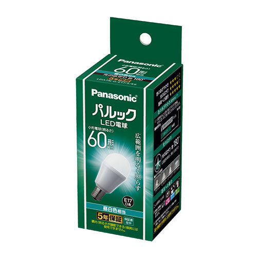 パナソニック(Panasonic) 60形/6.9W/E17 電球/LED(昼白色) LDA7NGE17SK6