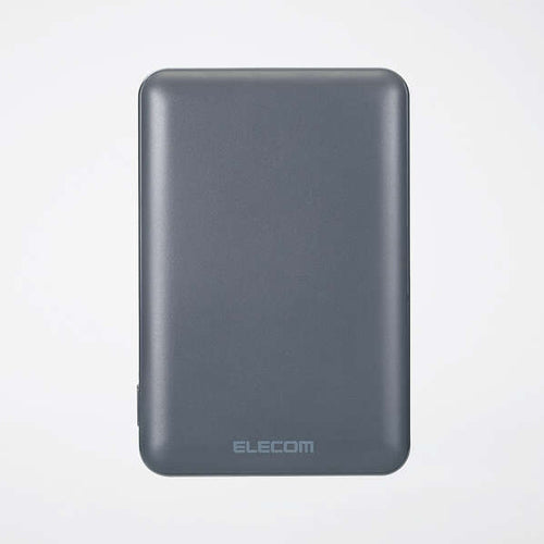 エレコム 5000mAh モバイルバッテリー DE-C45-5000DGY