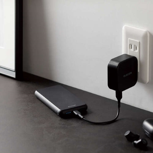 エレコム 10000mAh モバイルバッテリー EC-C05BK