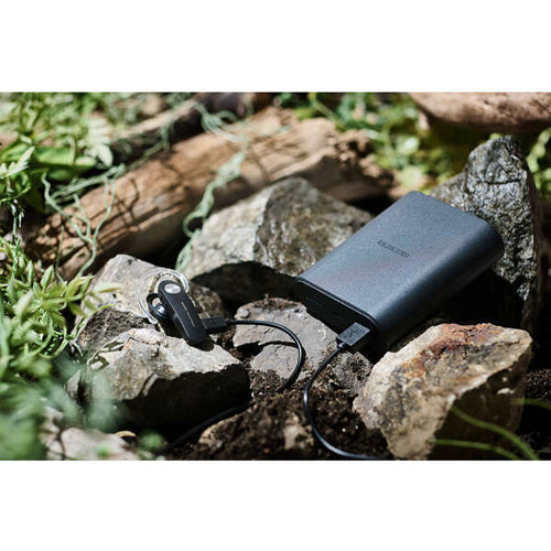 エレコム 9000mAh モバイルバッテリー(ナトリウムイオン) DE-C55L-9000BK