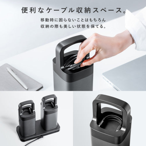 サンワサプライ 67000mAh モバイルバッテリ-(ハンドル一体型) BTL-RDC36