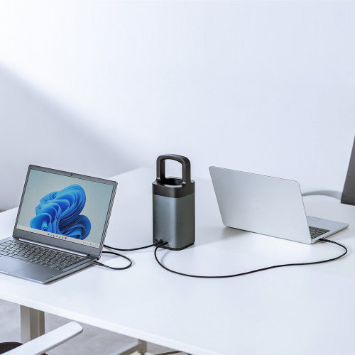 サンワサプライ 67000mAh モバイルバッテリ-(ハンドル一体型) BTL-RDC36