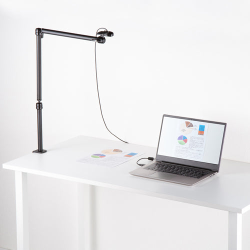 サンワサプライ 46×740×330mm カメラマウント(クランプ式) CR-LACAM7