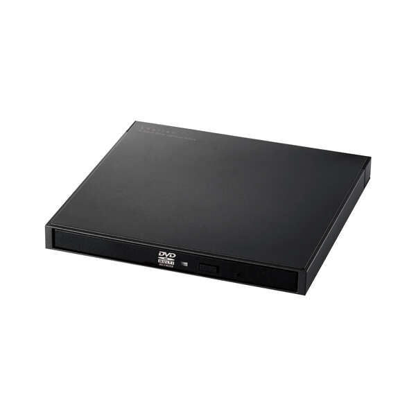 エレコム 138x133x14mm ポータブルDVDドライブ LDR-PWA8U3CLBK