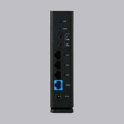 エレコム Wi-Fiルーター(Wi-Fi6対応) WRC-X1800GS2-B