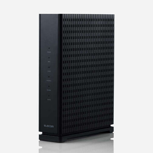 エレコム Wi-Fiルーター(Wi-Fi7対応) WRC-BE36QSD-B