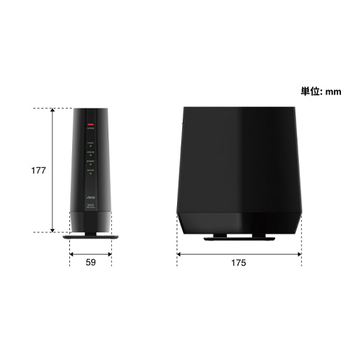 ESCO(エスコ) Wi-Fiルーター(Wi-Fi6対応) EA759GY-81