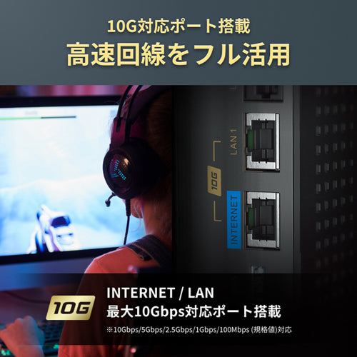 ESCO(エスコ) Wi-Fiルーター(Wi-Fi7対応) EA759GY-82
