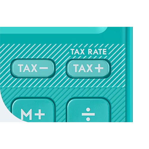 カシオ(CASIO) 12桁 パーソナル計算機(ブラック) MW-C20D-BK-N