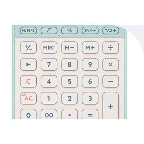 カシオ(CASIO) 12桁 パーソナル計算機(ブラック) MW-C20D-BK-N