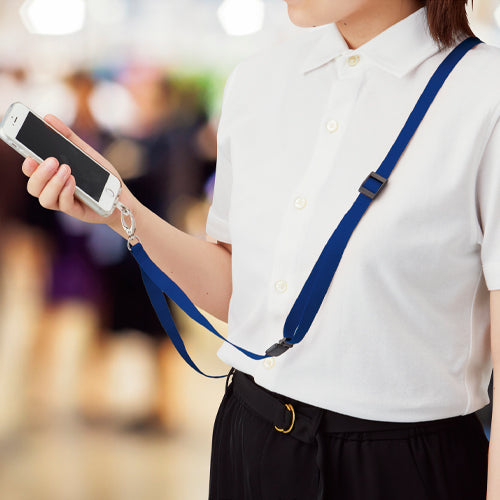 オープン工業 1600mm 携帯ストラップ(ブラック) NX-208P-BK