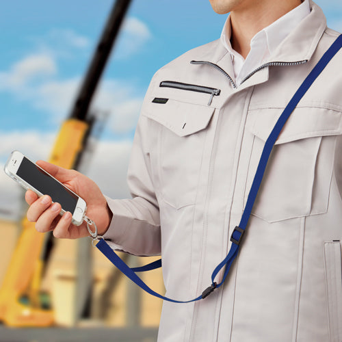 オープン工業 1600mm 携帯ストラップ(ブラック) NX-208P-BK