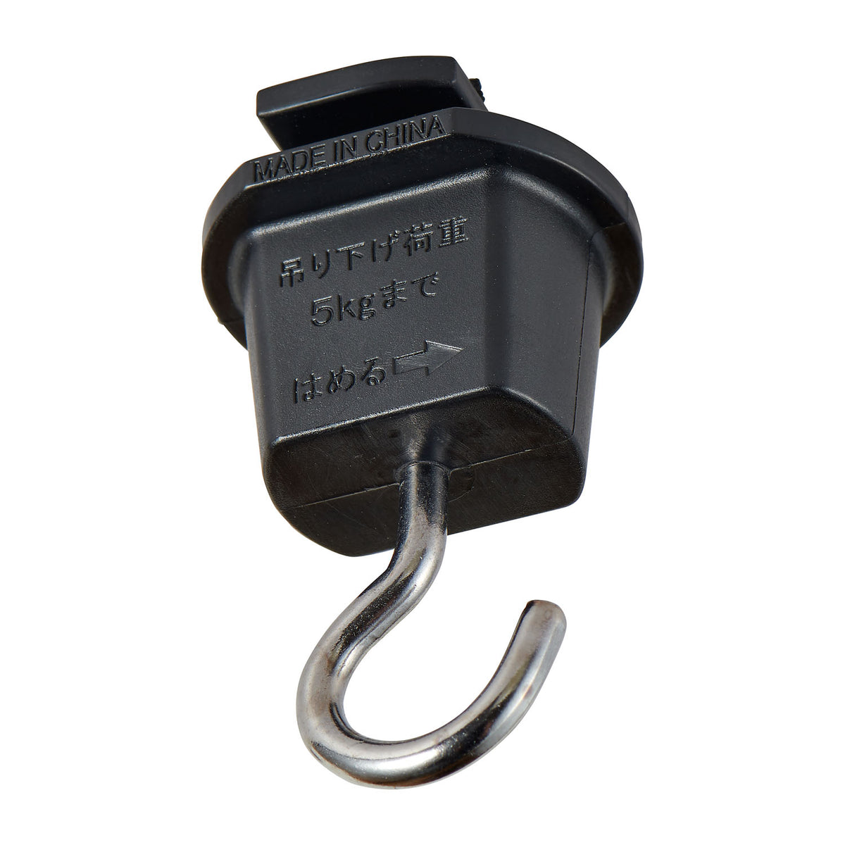 朝日電器 5kg ライティングバー用吊りフック(黒) EW-LR04NH(BK)