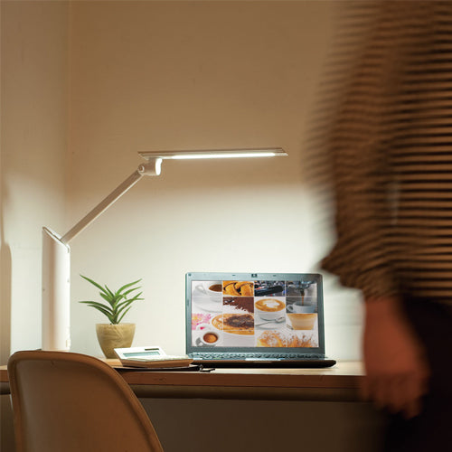 山田照明 AC100V/4W 照明灯/LED(クランプ・卓上式/白) Z-3600W