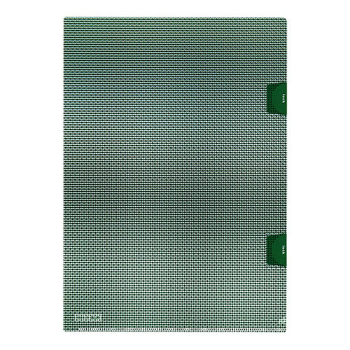 プラス(PLUS) A4/310x220mm セキュリティホルダー(ロック付/グリーン/5枚 89-444