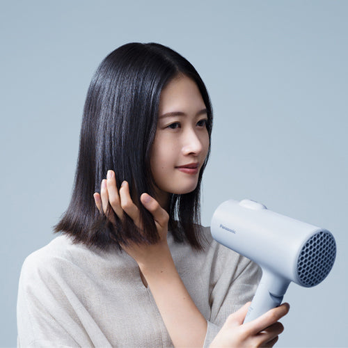 パナソニック(Panasonic) AC100V/1200W ヘアードライヤー(マイナスイオン/アイスブルー) EH-NE5N-A