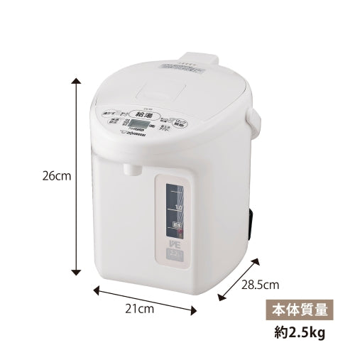 象印マホービン(ZOJIRUSHI) AC100V/ 905W/2.2L VE電気まほうびん CV-TF22