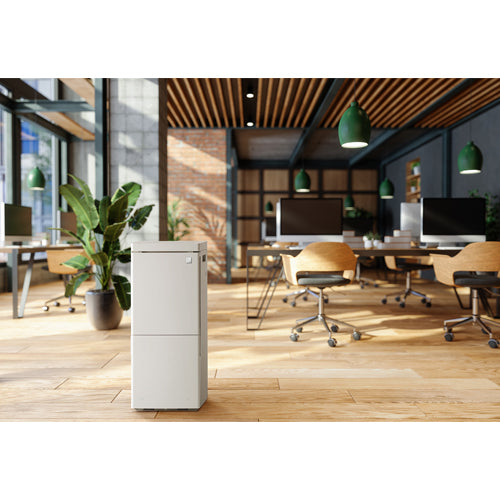 アイリスオーヤマ(IRIS OHYAMA) AC100V/39W/25畳 気化式大型加湿器(省エネ) HDF-1000-W
