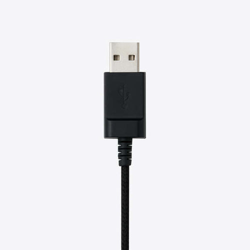 エレコム 1.8m USBヘッドセット(オーバーヘッドタイプ/両耳) HS-HP22UCBK