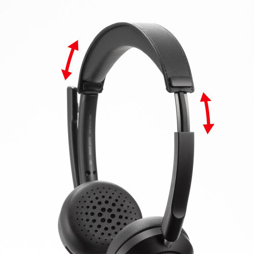 サンワサプライ Bluetoothヘッドセット(クレードル付/両耳/デュアルマイク MM-BTSH70BK