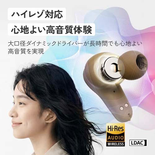 JVCケンウッド ワイヤレスイヤホン(カナル型) HA-A110T-B