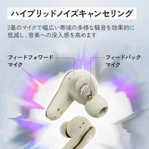 JVCケンウッド ワイヤレスイヤホン(カナル型) HA-A110T-B