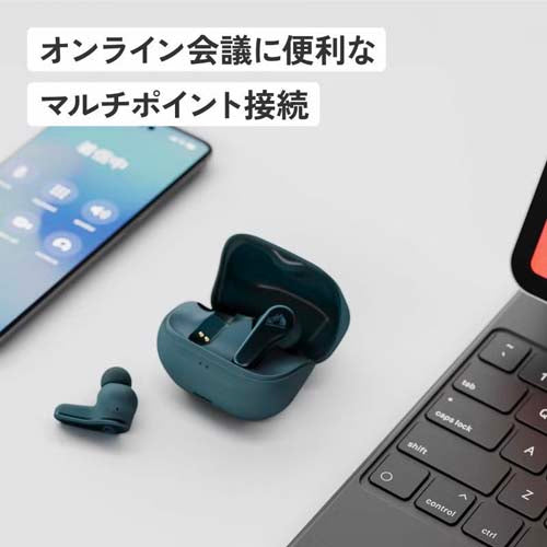 JVCケンウッド ワイヤレスイヤホン(カナル型) HA-A110T-B
