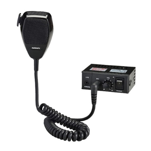ノボル電機 10W 車載用マイク&アンプセット YA-412B