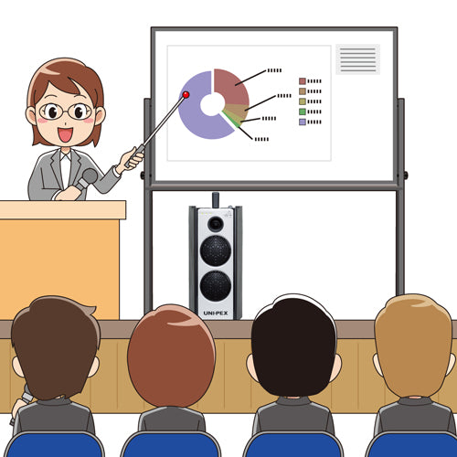 ユニペックス(UNI-PEX) ポータブルアンプセット(現場放送用/300MHz WA371CD+WM3400+BTU+MSD