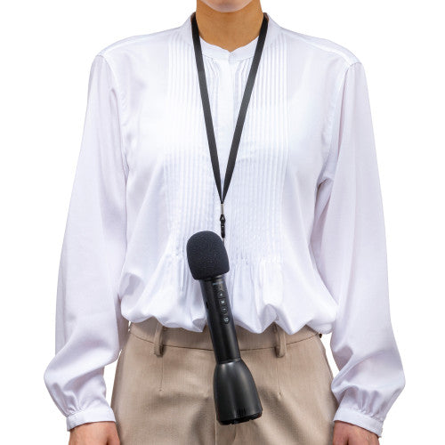 サンワサプライ ハンドマイク型拡声器スピーカー(Bluetooth) MM-SPAMP18