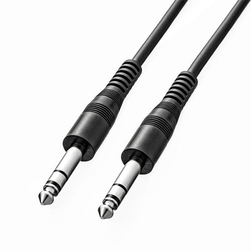 サンワサプライ 10m 6.3mm ステレオ標準プラグ(オス-オス) MM-SPKB1-10N