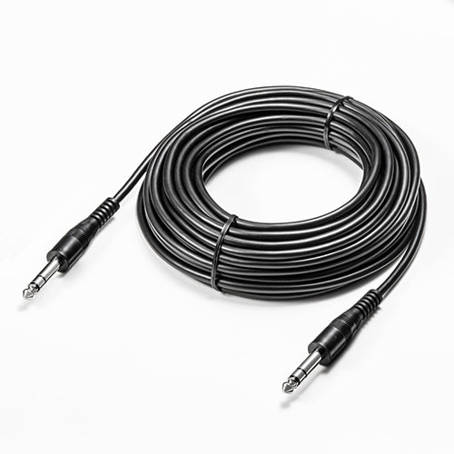 サンワサプライ 10m 6.3mm ステレオ標準プラグ(オス-オス) MM-SPKB1-10N