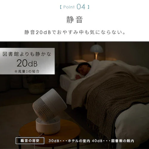 アイリスオーヤマ(IRIS OHYAMA) AC100-240V/22W サーキュレーター(32畳用) PCF-CD15TECA