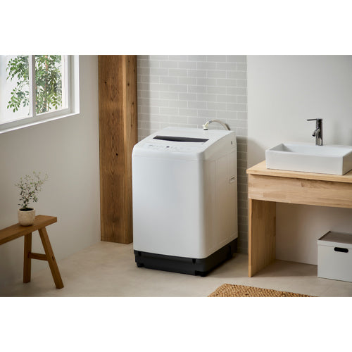 アイリスオーヤマ(IRIS OHYAMA) 8.0kg/553x600x 917mm 全自動洗濯機 ITW-80B01-W