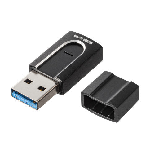 サンワサプライ USB3.2 カードリーダー(マイクロSD/超小型) ADR-3MSD1