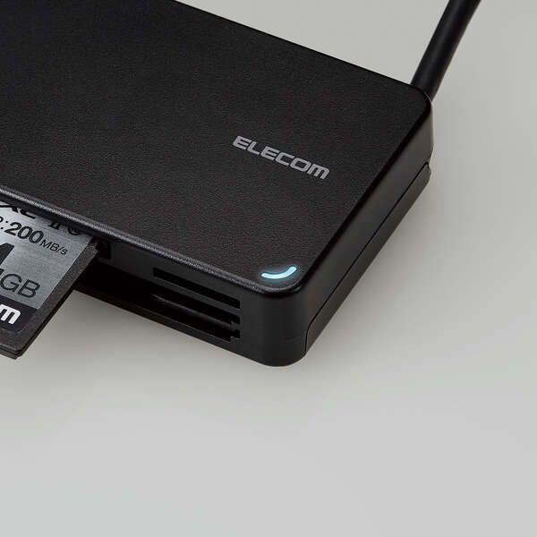 エレコム メモリリーダライタ(USB3.0対応) MR3-K303BK
