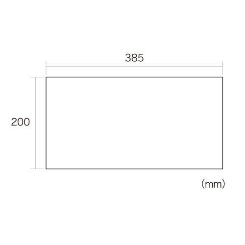 サンワサプライ 385x200mm マルチカバー(シート型) FA-NMUL7
