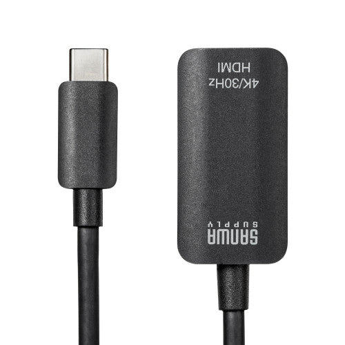 サンワサプライ USB変換アダプター(TypeC-HDMI/DPAlt対応) AD-ALCHD02