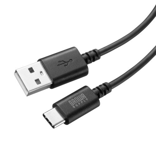サンワサプライ 2.0m USBケーブル(C-A/2.0対応) KU-CA20BK