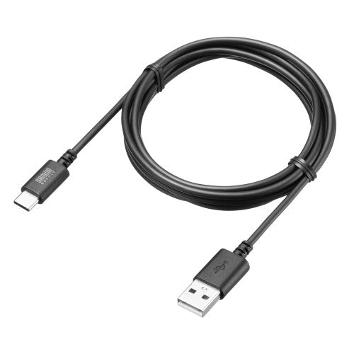 サンワサプライ 2.0m USBケーブル(C-A/2.0対応) KU-CA20BK
